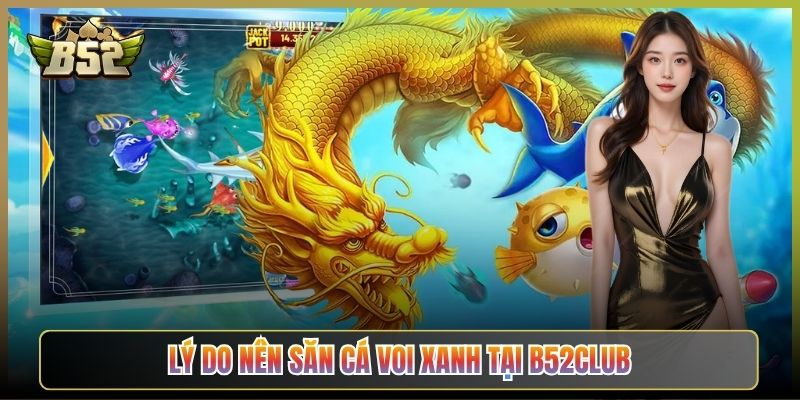Lý Do Nên Săn Cá Voi Xanh Tại B52Club