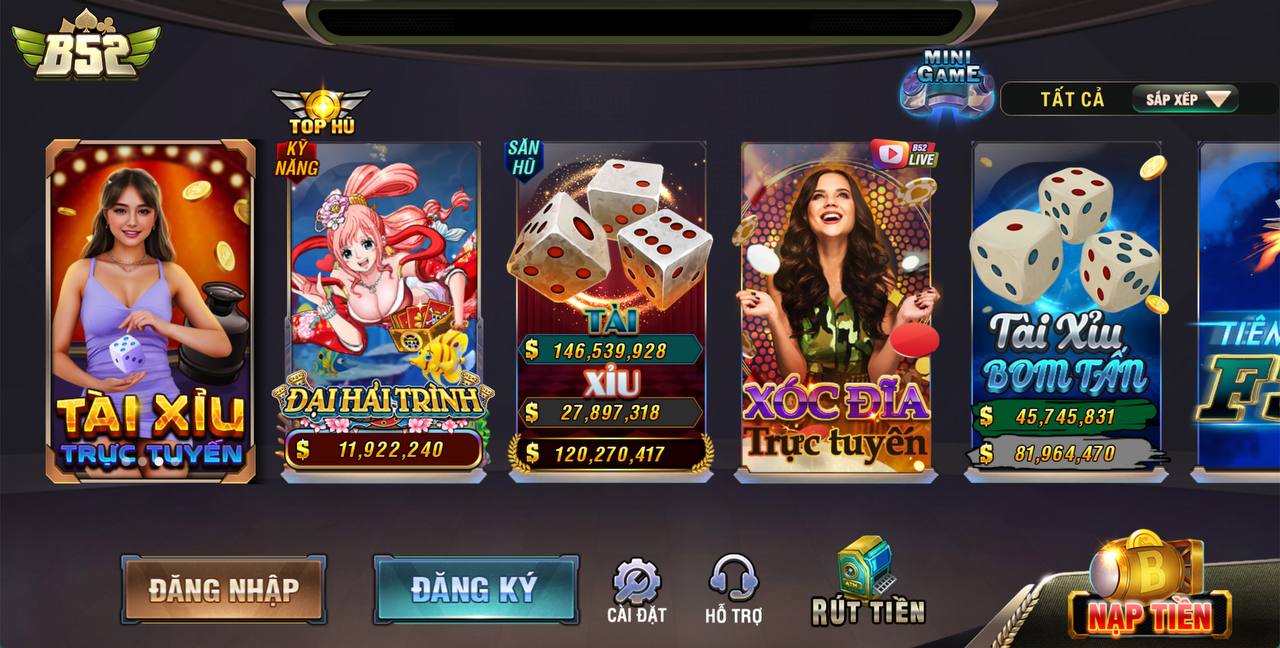 Nhận diện cổng game B52 CLUB chính thức qua hệ thống chuẩn