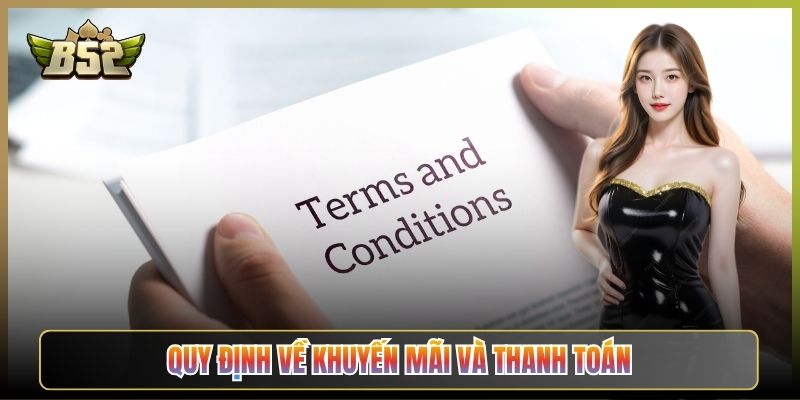 Quy Định Về Khuyến Mãi Và Thanh Toán